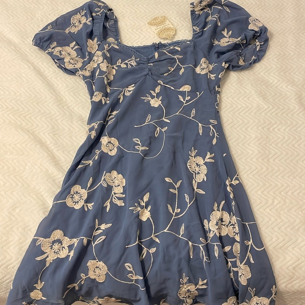 Floral mini dress
